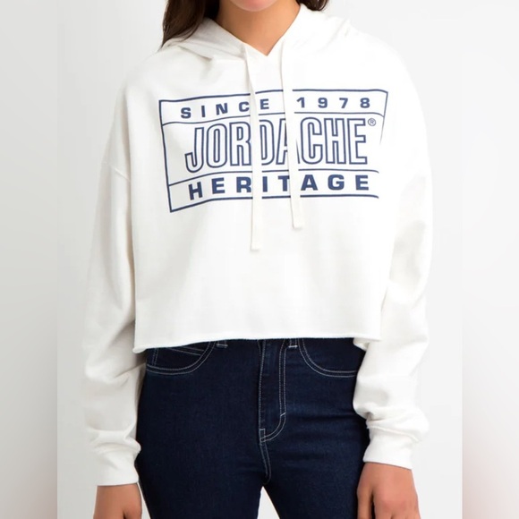 Jordache Tops - Jordache KELLY CROPPED HOODIE